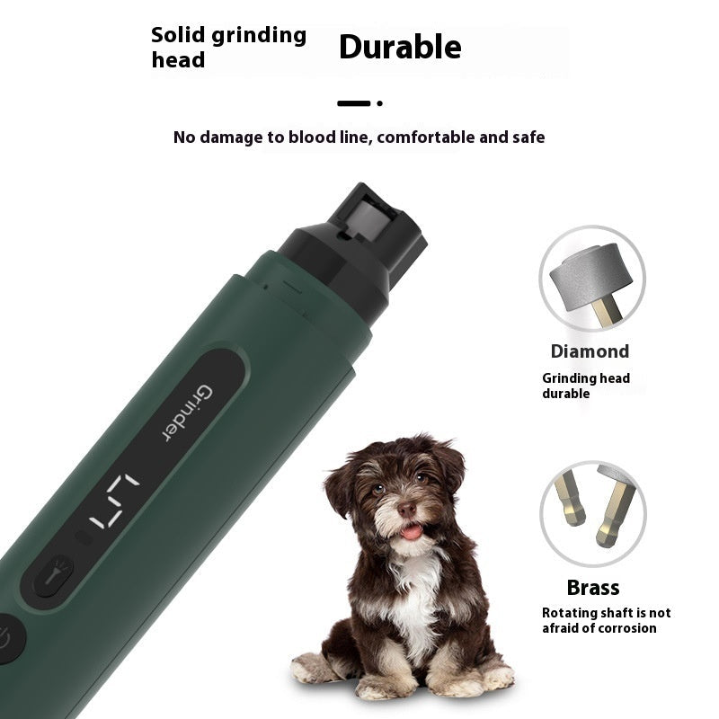 Electric Nail Grinder for Dogs | Quiet & Safe At-Home Grooming