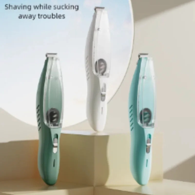 Pet Grooming Clipper Kit - Electric Hair Trimmer for Dogs And Cats with Suction for Feet And Nails Professional Grooming Tools