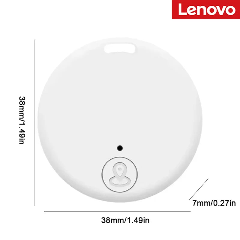 Lenovo Bluetooth 5.3 Anti-Lost Device GPS Smart Tracker Air Tag Pet elderly Kids Wallet Tracking For IOS Android Locator ﻿2026