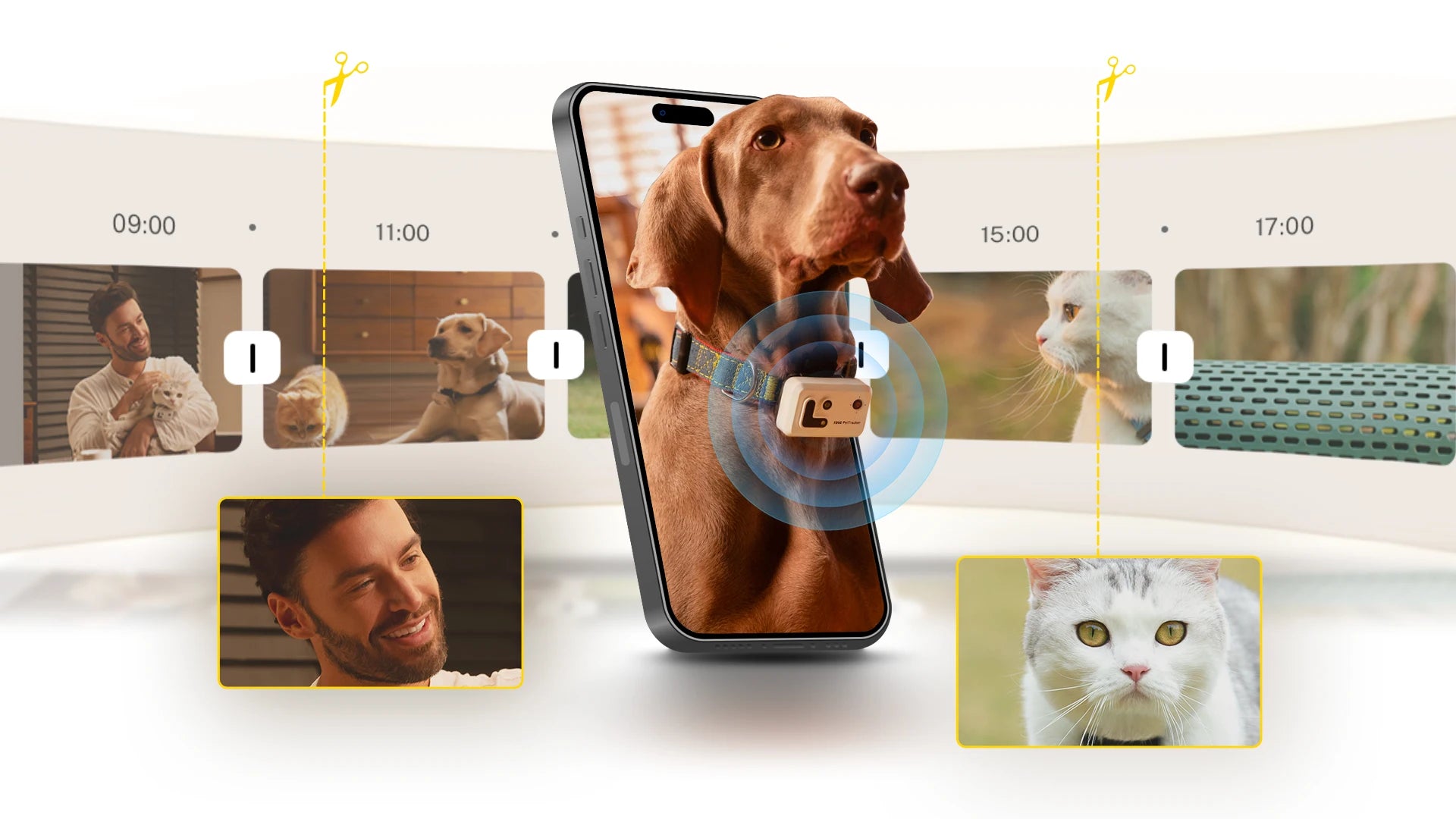 Pet Tracker With Multi-Positioning, Safety Fence, And Two-Way Voice Communication