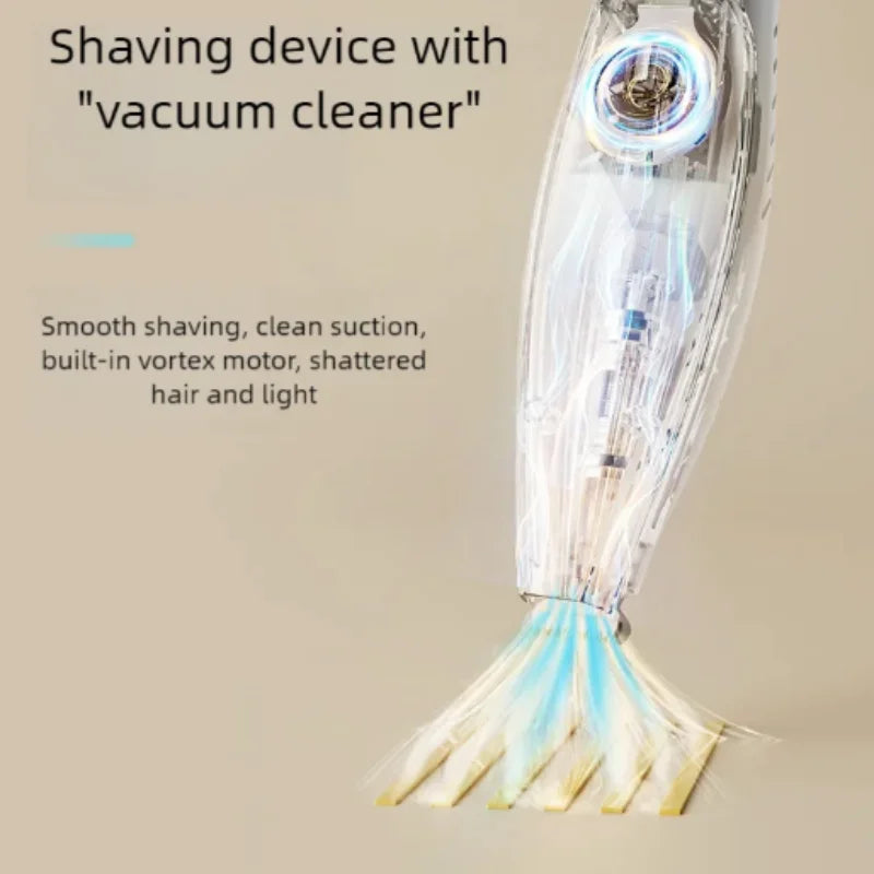 Pet Grooming Clipper Kit - Electric Hair Trimmer for Dogs And Cats with Suction for Feet And Nails Professional Grooming Tools