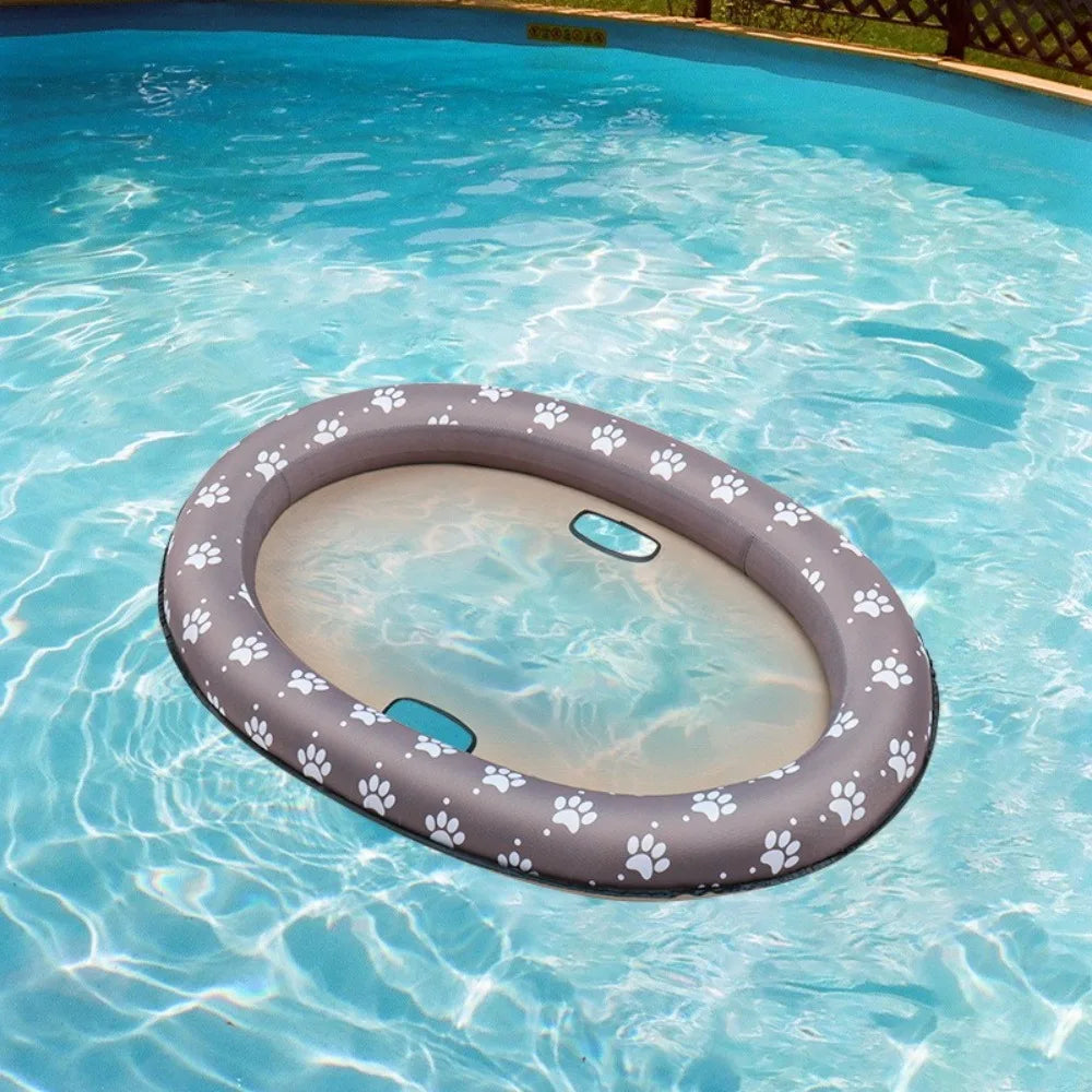 Travel Supplies Foldable Dog Swimming Float Soft PVC Pet Dog Float Cooling Pet Floating Raft for Cats Dogs
