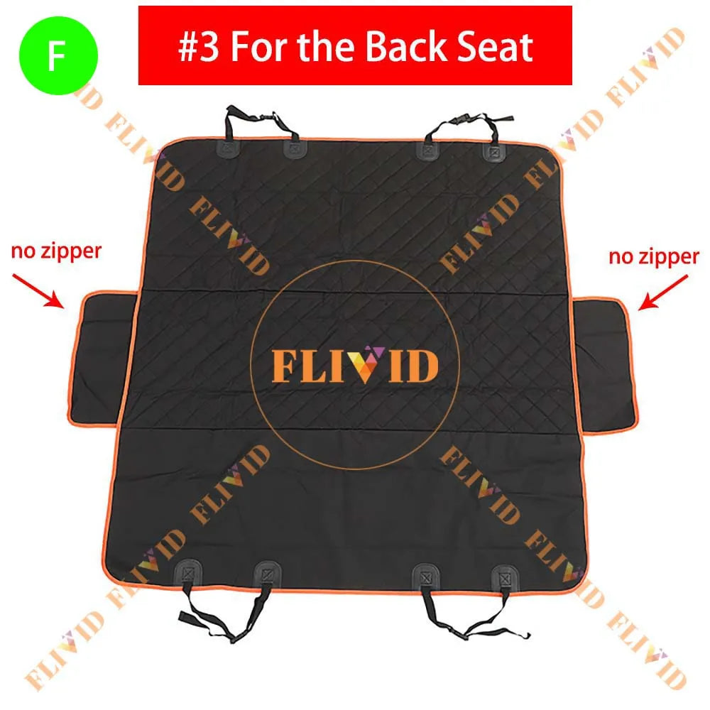 Pet Waterproof Pad Protector Mat Nonslip Universal Safety Carrier For Outing Dogs Car Dog Seat Cover for Back Seat