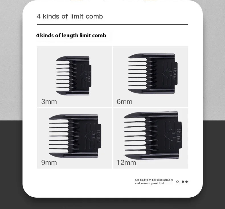 Pet Grooming Clippers Kit,low Noise, Electric Quiet, Rechargeable, Pet Hair Thick Coats Clippers Trimmers Set, For Dogs, Cats,