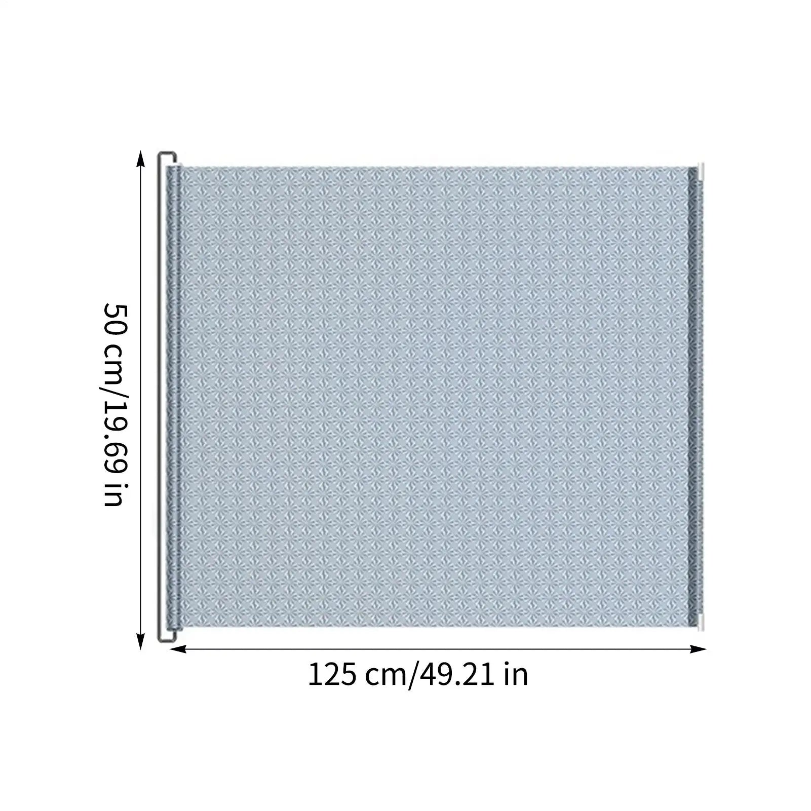 Retractable Pet Safety Gate No-Drill Childproof Net Fence Cat Baffle Protective Sliding Screen for Indoor Staircase Patio Deck