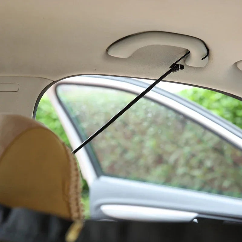 Pet Car Anti-Collision Mesh | Auto-Closing Safety Barrier | Dual-Purpose Isolation Net  Pet Divider Universal Vehicle Protector