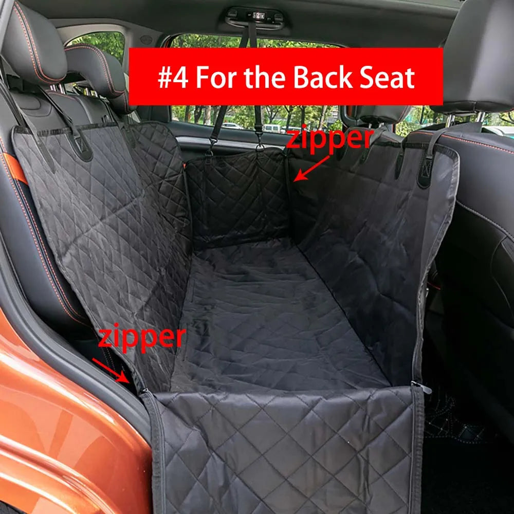 Pet Waterproof Pad Protector Mat Nonslip Universal Safety Carrier For Outing Dogs Car Dog Seat Cover for Back Seat