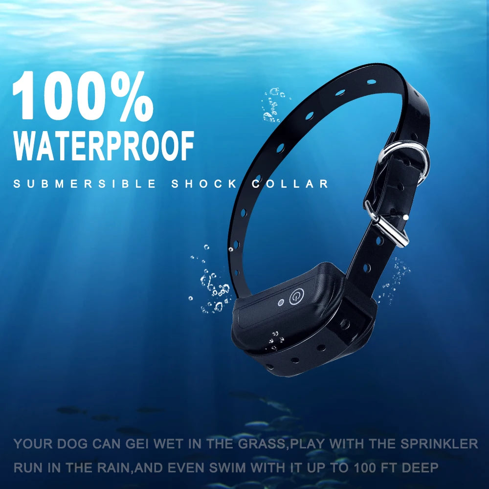 Wireless containment system pet fence boundary Electronic Shock Static correction Training Electric Collar Outdoor Safety perime