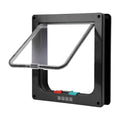 Dog Cat Kitten Flap Puppy Kitten Safety In&out Pet Door with 4 Way Security Lock Door Pet Doors and Sliding Door Safety Pet Door