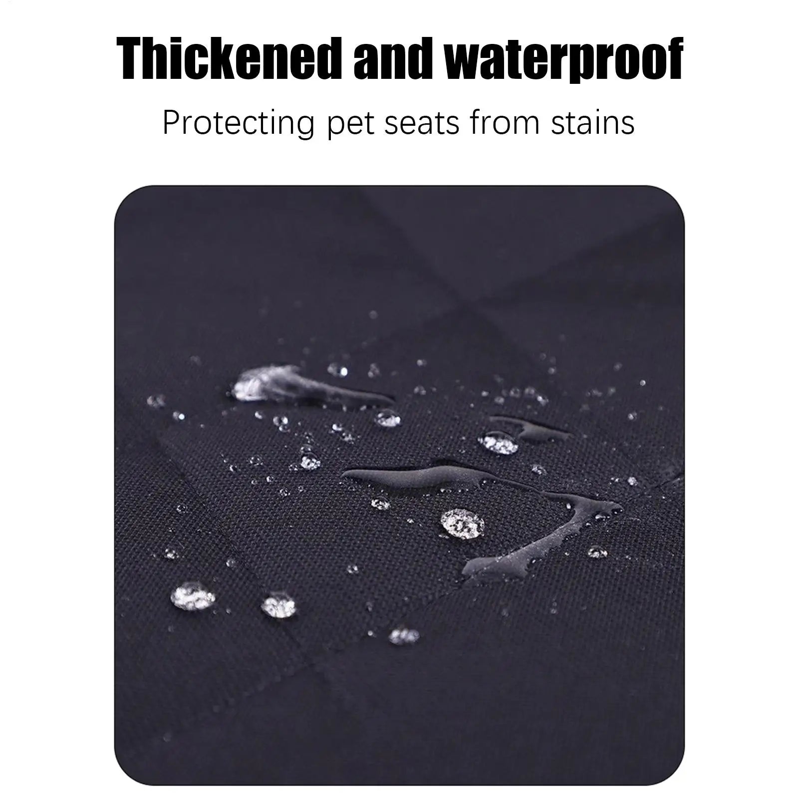Pet safety car seat cushion, large size, waterproof and stain-resistant, suitable for cats and dogs, suitable for all seasons