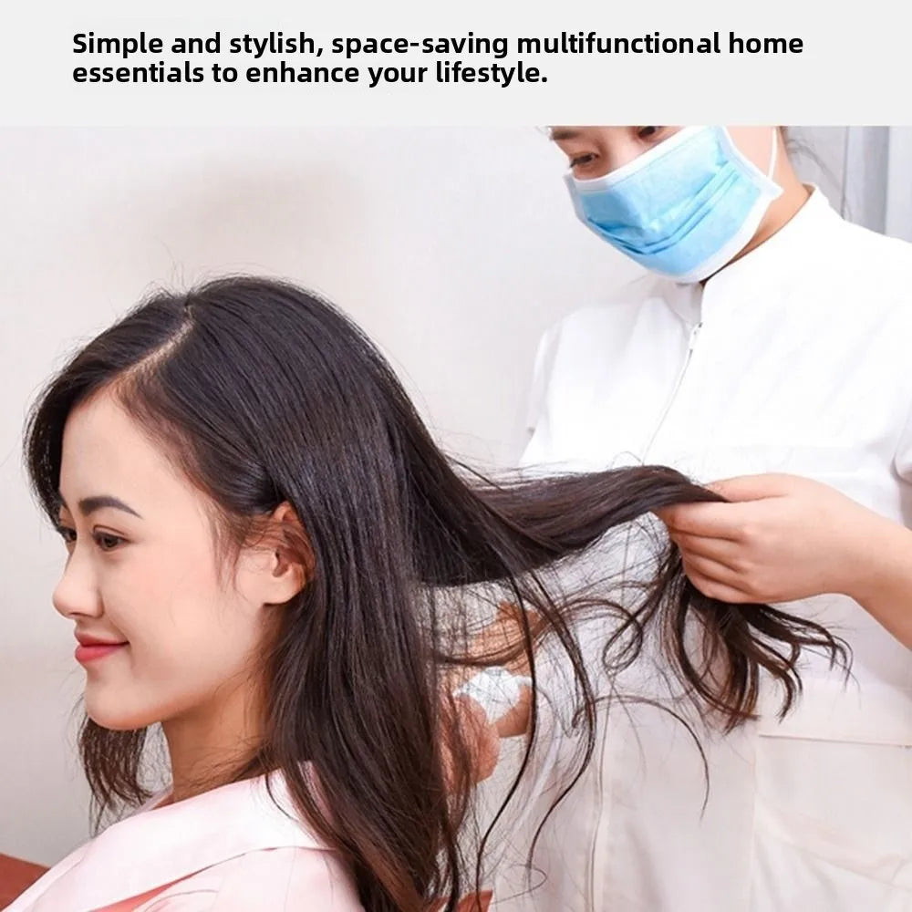 Retractable Pet Hair Dryer Stand Adjustable Height Rotatable Hairdryer Storage Rack Stable Base Universal