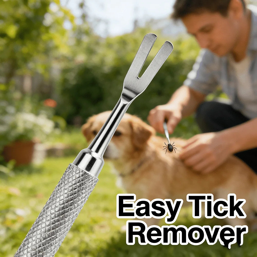 Stainless Steel Pet Grooming Kit, Flea Remover Comb, Portable Washable Pet Grooming Tools for  Dogs Cats, Pet Care Supplies