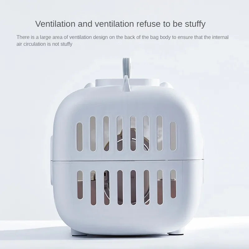 Pet Traveling Bag Intelligent Cat Bag Suitcase Illuminated and Ventilated Large Aviation Pet Transport Box Large Space Pet Box