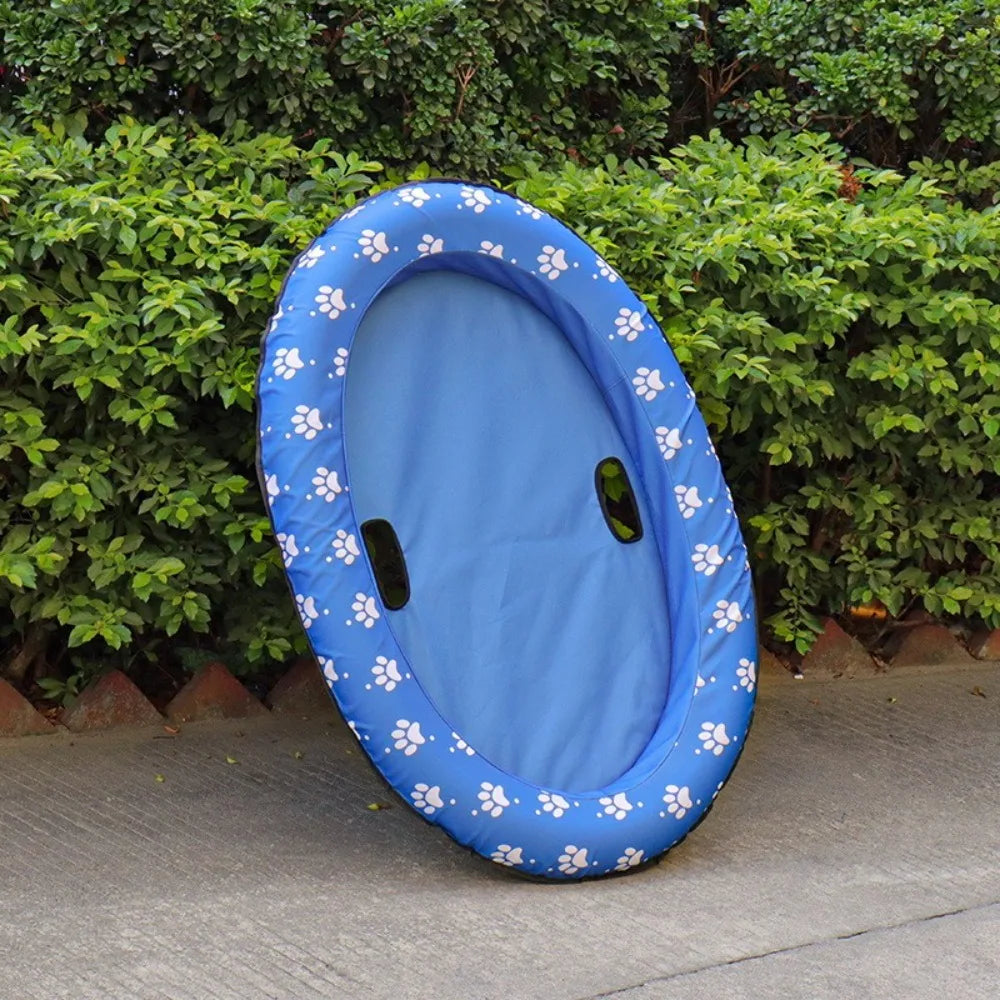 Travel Supplies Foldable Dog Swimming Float Soft PVC Pet Dog Float Cooling Pet Floating Raft for Cats Dogs