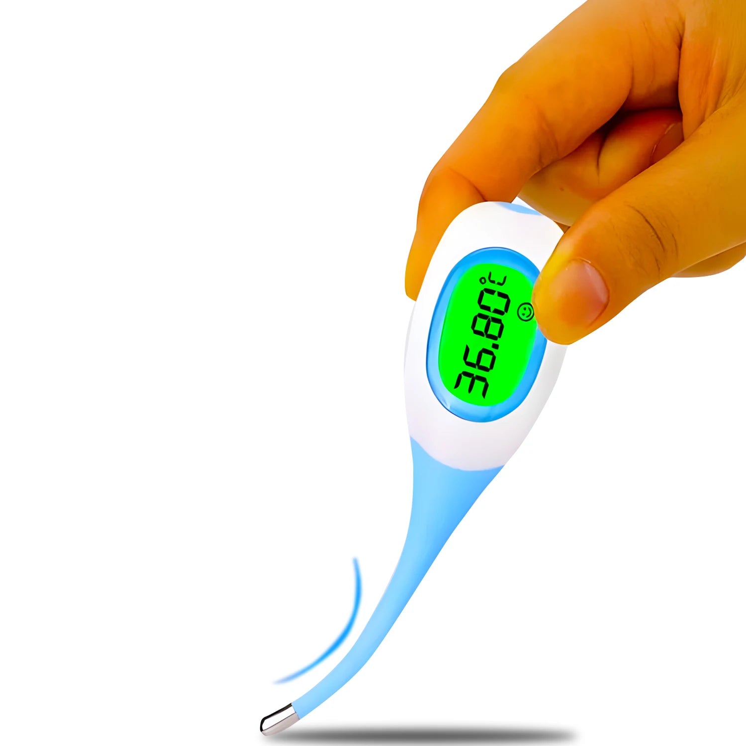 Pet Thermometer, LED Digital Electronic Veterinary Thermometer, Safe Accurate Temperature Tool for Dog and Cat
