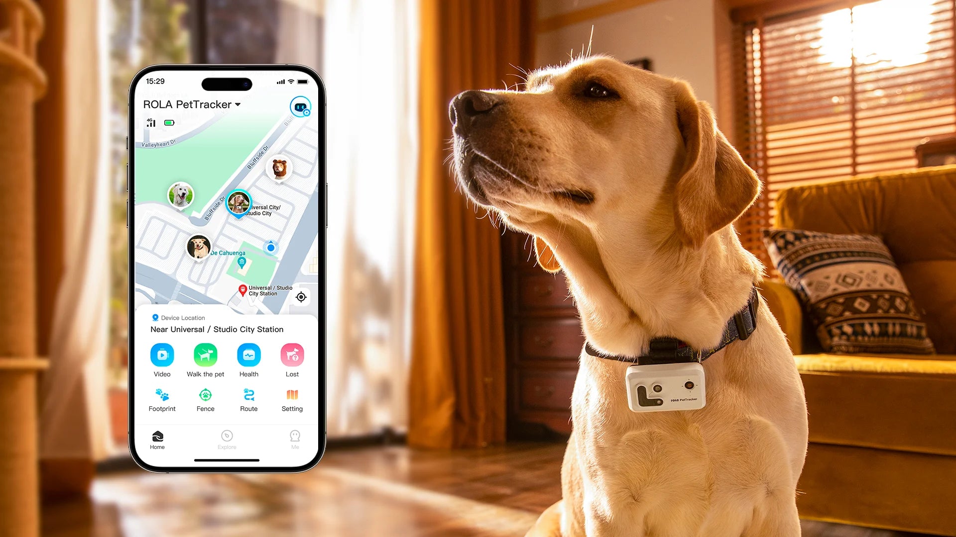 Pet Tracker With Multi-Positioning, Safety Fence, And Two-Way Voice Communication