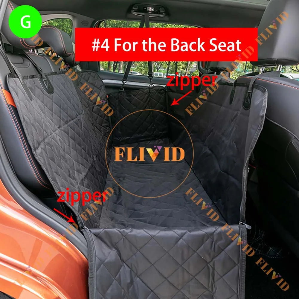 Pet Waterproof Pad Protector Mat Nonslip Universal Safety Carrier For Outing Dogs Car Dog Seat Cover for Back Seat
