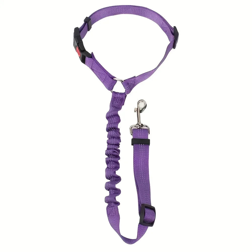 Adjustable Pet Safety Belts For Hot Dogs And Cats: Keep Your Pet Safe On The Road! Make Companionship Safer.