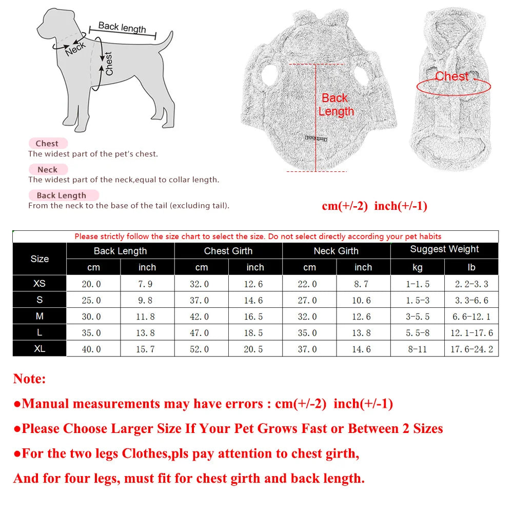 Pet Cats Coat Hoodie For Small Medium Dogs Winter Warm Fleece Puppy Kitten Clothes Jacket Cozy Cute Sphynx Cat Sweater Apparel