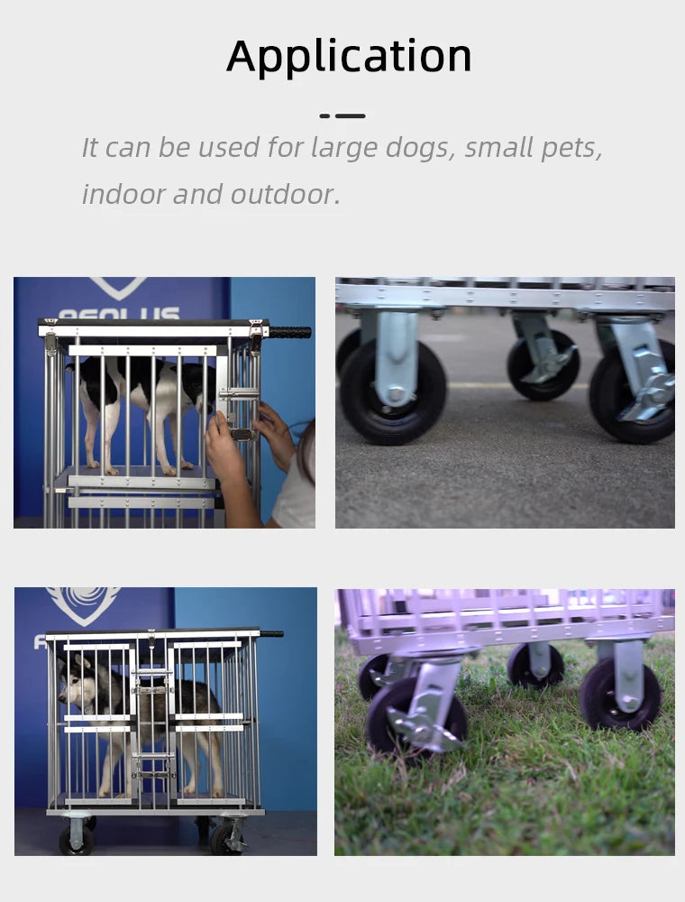 Wholesale Transport Dog Cats Carrier Portable Travel Pet Kennel Airline Travel Pet Cage Approved Hot Sale New Box Grey Solid