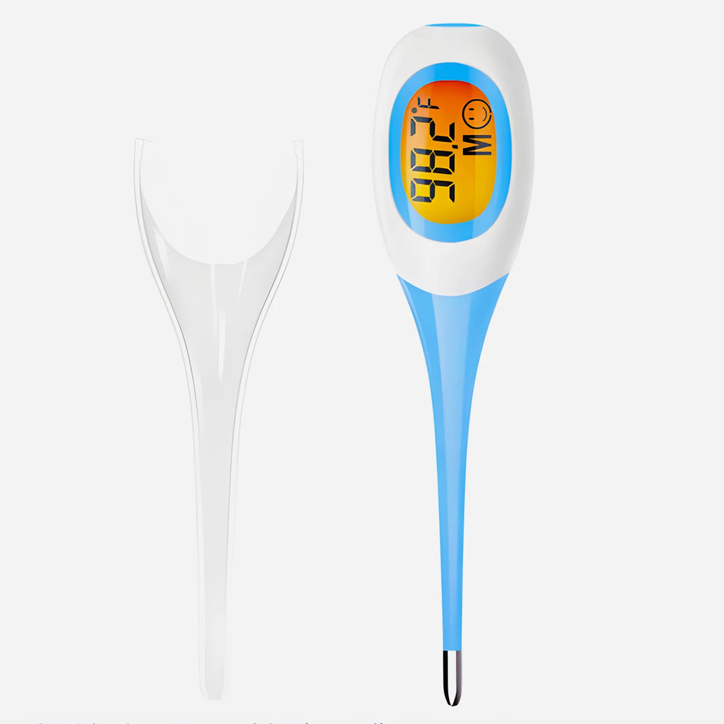 Pet Thermometer, LED Digital Electronic Veterinary Thermometer, Safe Accurate Temperature Tool for Dog and Cat