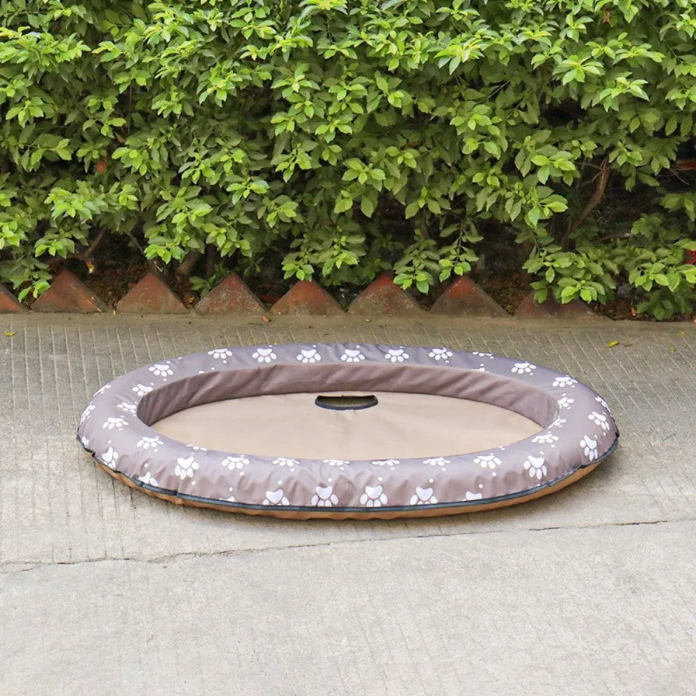 Travel Supplies Foldable Dog Swimming Float Soft PVC Pet Dog Float Cooling Pet Floating Raft for Cats Dogs