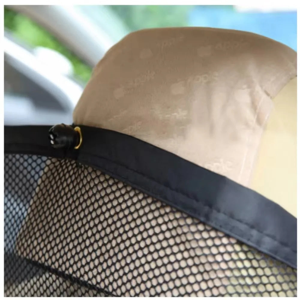 Pet Car Anti-Collision Mesh | Auto-Closing Safety Barrier | Dual-Purpose Isolation Net  Pet Divider Universal Vehicle Protector