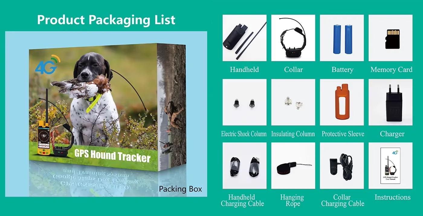 Professional Hunting Dog Training Collar: 10-Level Safety System With Bulk Custom Settings For Pet Supplies