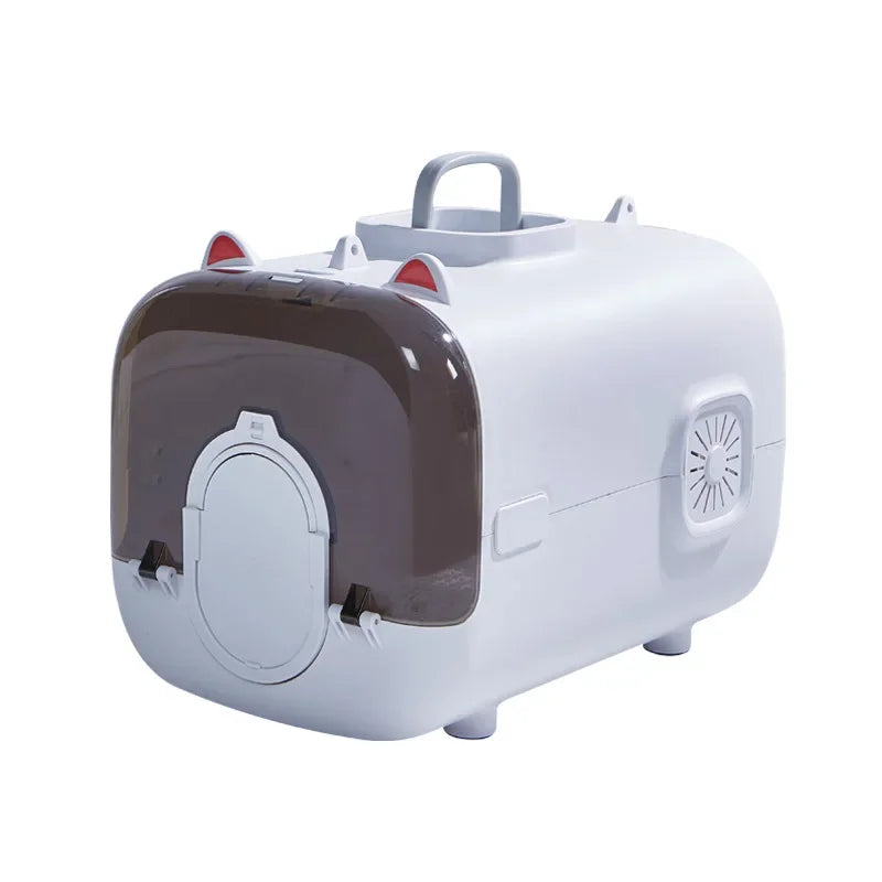 Pet Traveling Bag Intelligent Cat Bag Suitcase Illuminated and Ventilated Large Aviation Pet Transport Box Large Space Pet Box