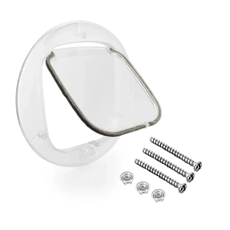 Pet Safety Gate SuppliesCat Door Interior Door Secure Kitten Dog Lock Flap Gate 4 Locking Cat Puppy Door Small Puppy