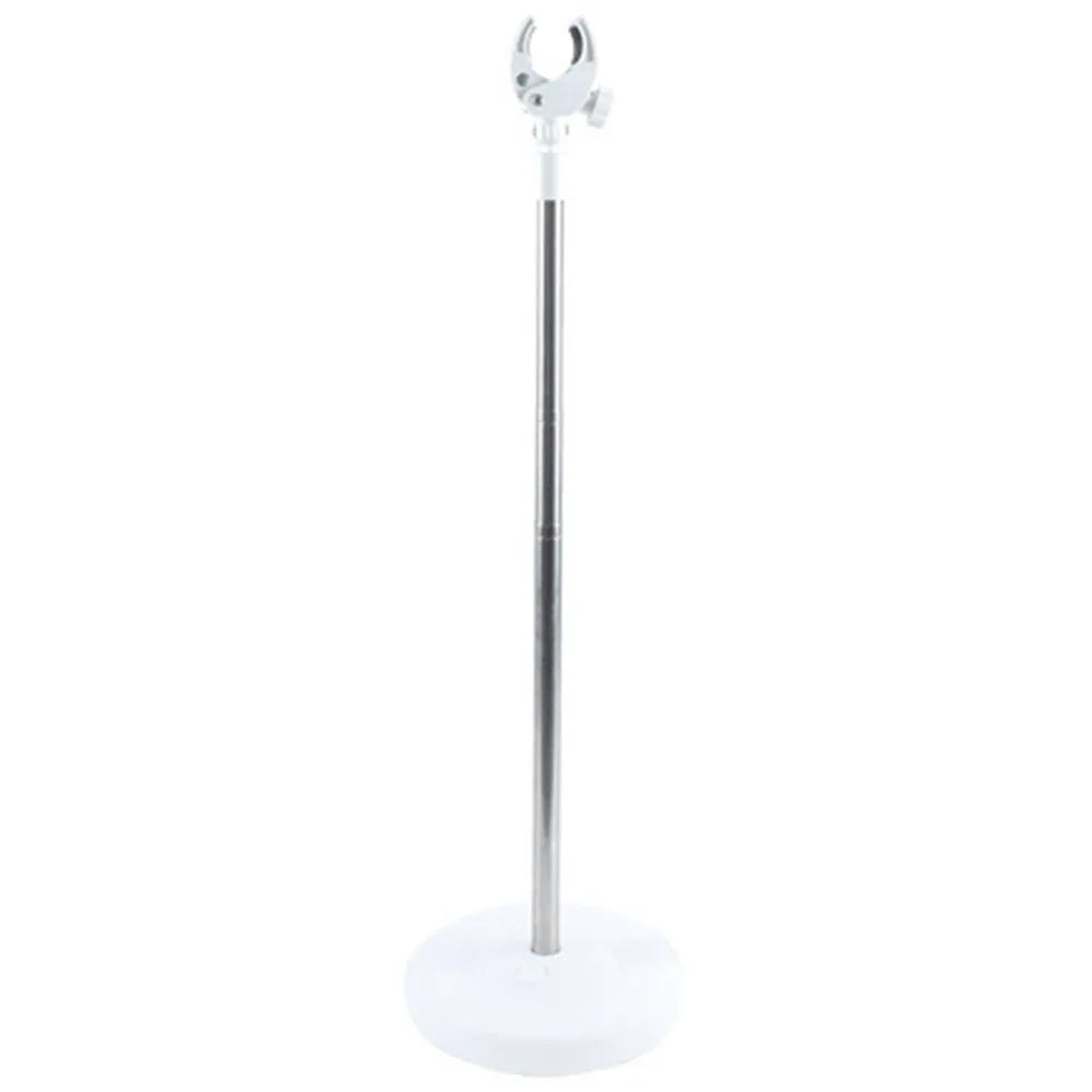 Retractable Pet Hair Dryer Stand Adjustable Height Rotatable Hairdryer Storage Rack Stable Base Universal