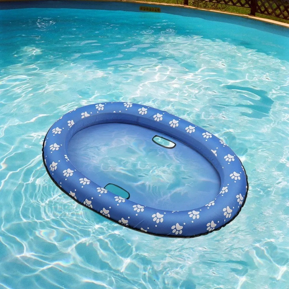 Travel Supplies Foldable Dog Swimming Float Soft PVC Pet Dog Float Cooling Pet Floating Raft for Cats Dogs