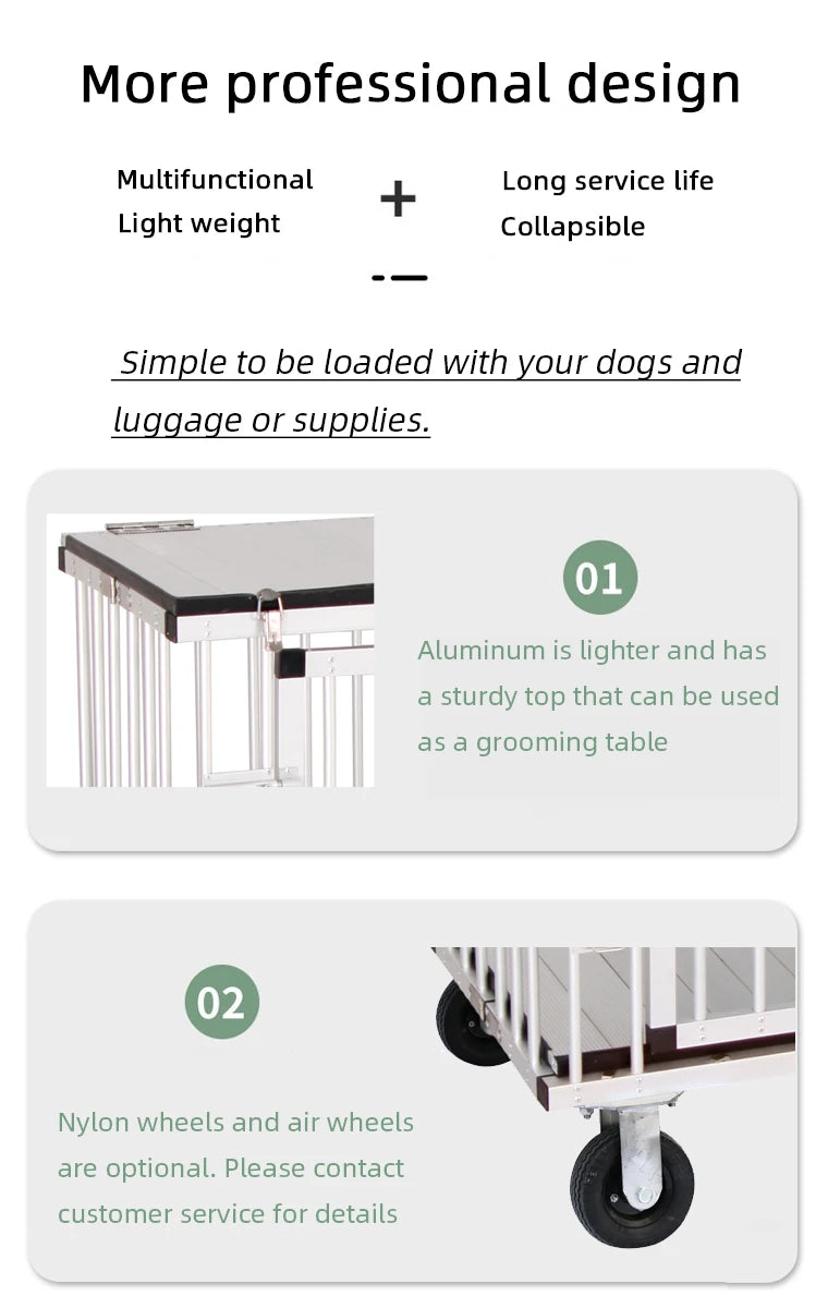 Wholesale Transport Dog Cats Carrier Portable Travel Pet Kennel Airline Travel Pet Cage Approved Hot Sale New Box Grey Solid