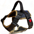 No-pull dog harness reflective - escape-proof adjustable front clip harness
