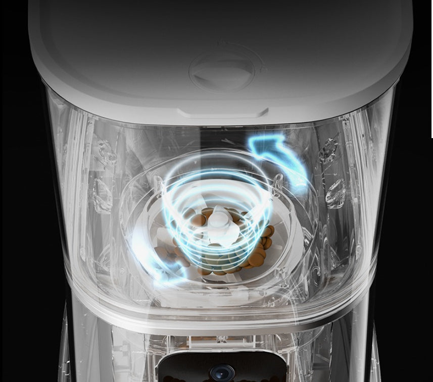 Smart Auto Pet Feeder | WiFi Control, Camera & Voice Recorder