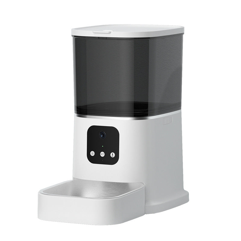 Smart Auto Pet Feeder | WiFi Control, Camera & Voice Recorder